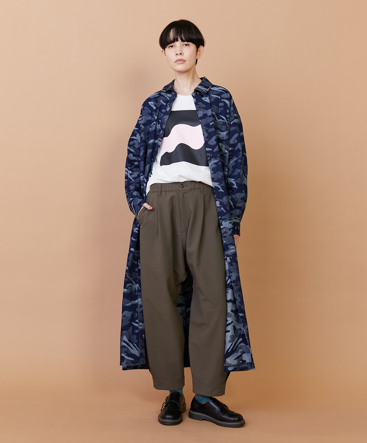 ONE-PIECE, T-SHIRT, PANTS, SOCKS, SHOES