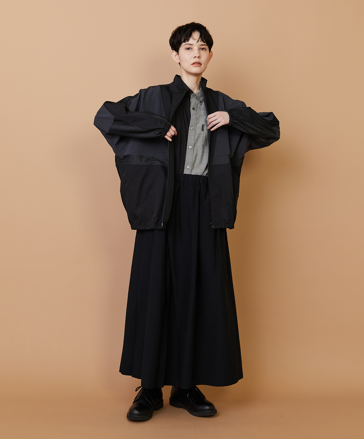 BLOUSON, SHIRT, SKIRT